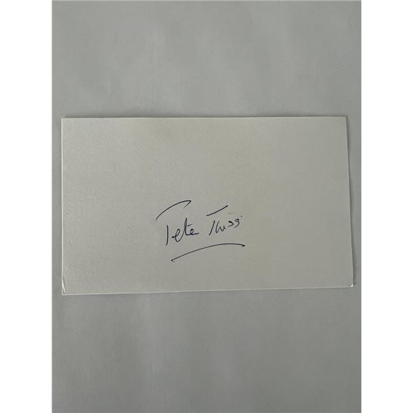 Pete Thiss signature cut