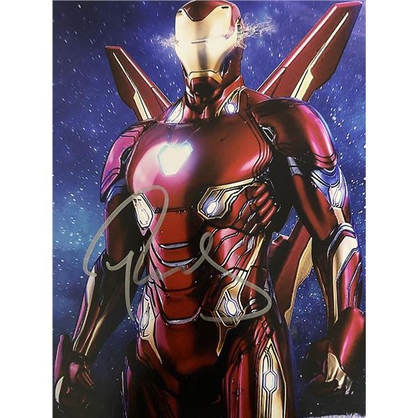 Iron Man Robert Downey Jr. signed photo