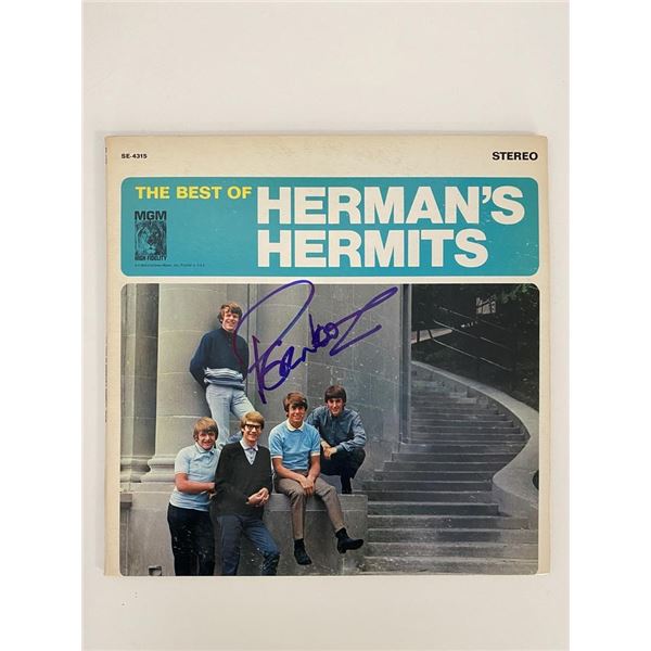 The Best of Herman's Hermits Peter Noone signed album