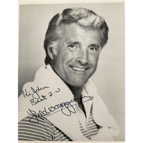 Wonder Woman Lyle Waggoner signed photo