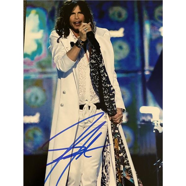 Aerosmith Steven Tyler signed photo