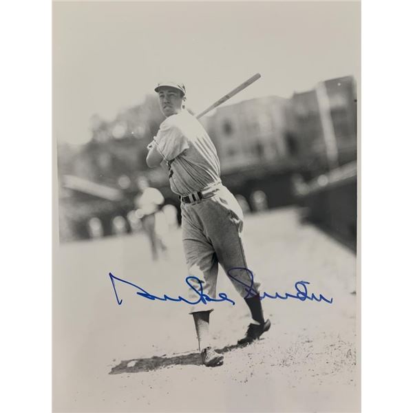 Duke Snider signed photo (PSA)