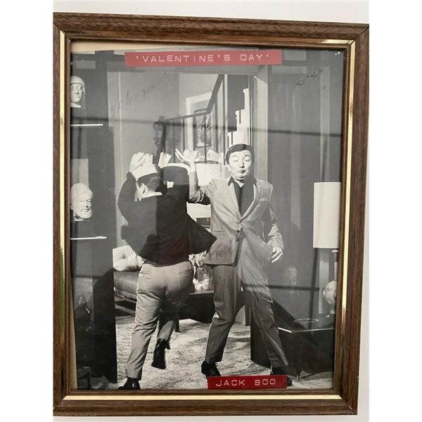 Jack Soo, unsigned Valentine's Day photo