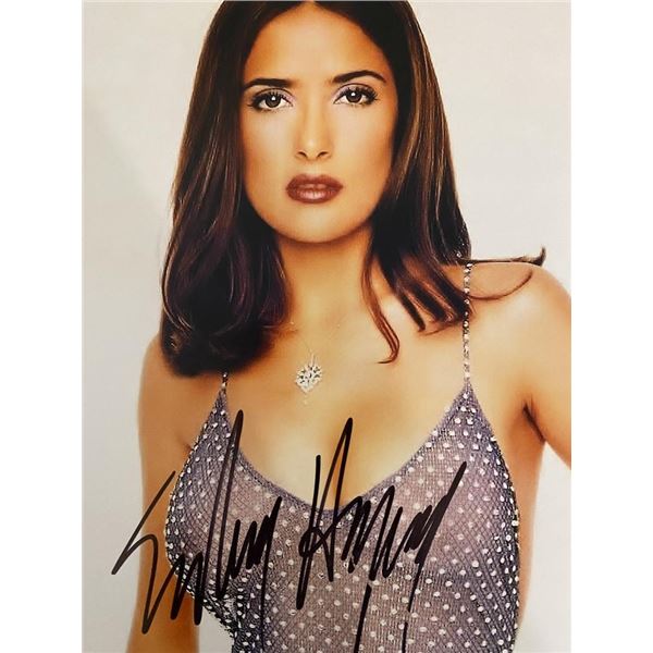 Salma Hayek signed photo