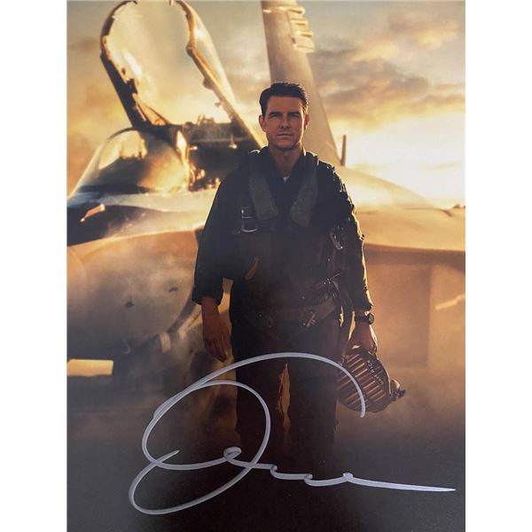Top Gun Maverick Tom Cruise signed movie photo