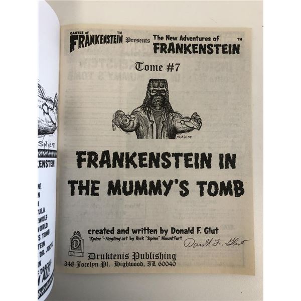 The New Adventures of Frankenstein Tome #7 Frankenstein In the Mummy's Tomb
