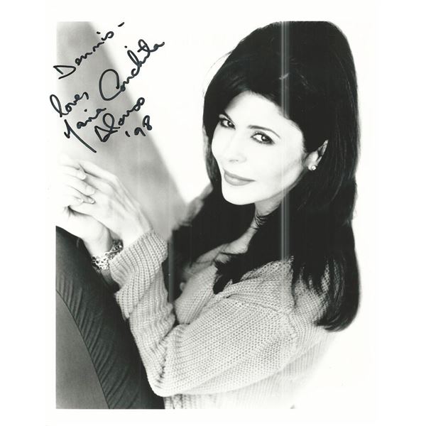 The Running Man Maria Conchita Alonso signed photo