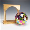 Image 2 : 2pc Christopher Radko Giant Ornament and Frame Set