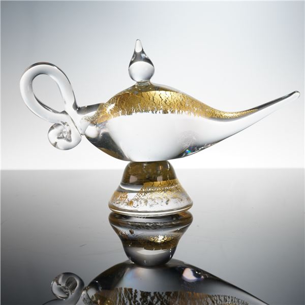 Walt Disney Classics Glass Figurine, Aladdin's Lamp