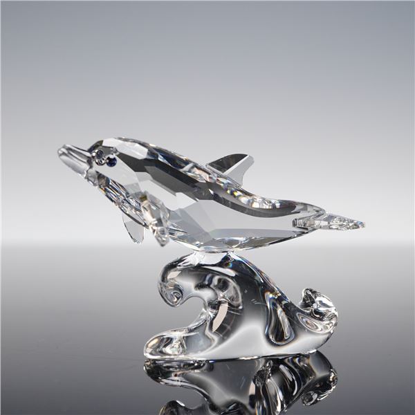 Swarovski Crystal Figurine, Baby Dolphin