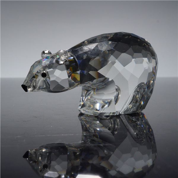 Swarovski Crystal Figurine, Polar Bear