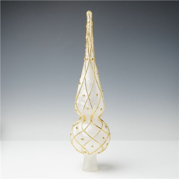 Art Glass Christmas Tree Topper