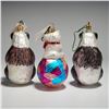 Image 3 : 3pc Christopher Radko Ornaments, Bears and Kitty Cares
