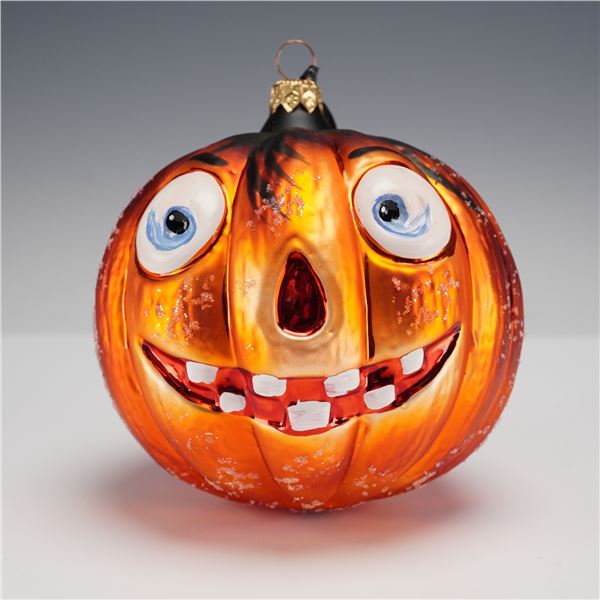 Universal Studios Monsters Glass Jack O Lantern Ornament