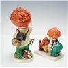 Image 2 : 2pc Goebel Red Heads Figurines, Boys with Camera & Dog