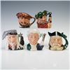 Image 1 : 5pc Royal Doulton Small Character Jugs