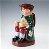 Image 4 : 2pc Royal Doulton Large Toby Jug and Pitcher, Old Charlie and Watchman