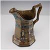 Image 5 : 2pc Buffalo Pottery Deldare Ware Pitcher and Plate