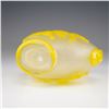 Image 3 : Frosted Glass Snuff Bottle, Yellow Horses