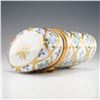 Image 5 : Limoges Porcelain Paris Style Blue Rose Box