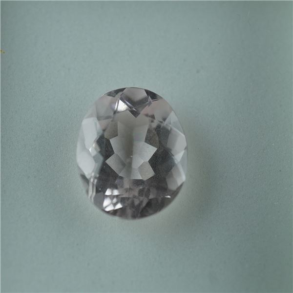 3.41 CT Morganite Oval Cut Gemstone