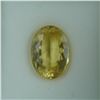 Image 1 : 6.00 CT Golden Beryl Oval Cut Gemstone