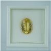 Image 2 : 6.00 CT Golden Beryl Oval Cut Gemstone