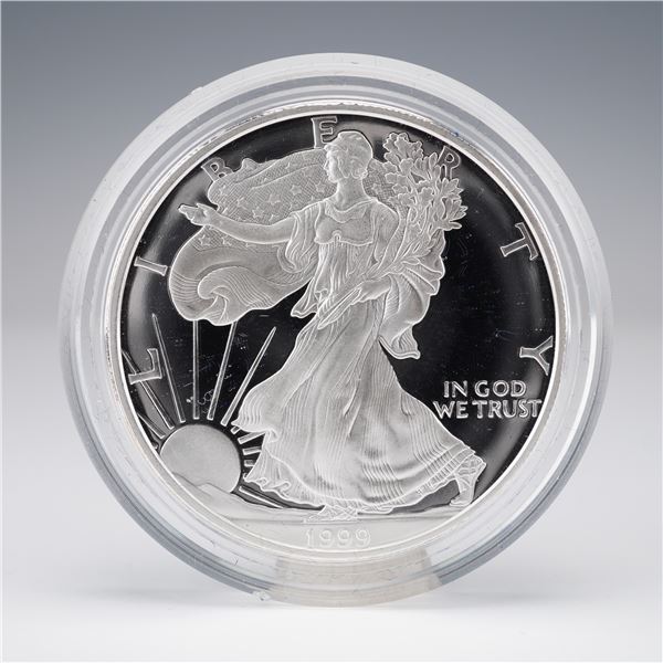 1999-W American Eagle Silver Dollar Proof Coin