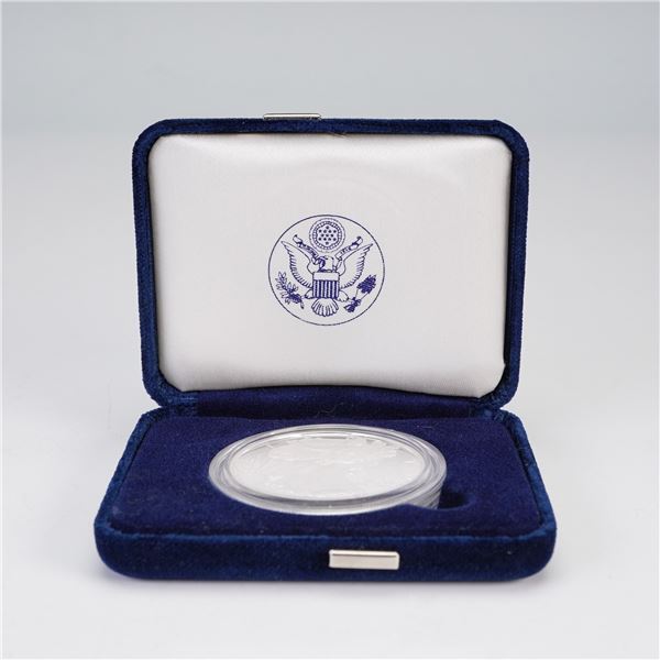 2008-W American Silver Eagle One Ounce Silver Proof Dollar Coin Type 1