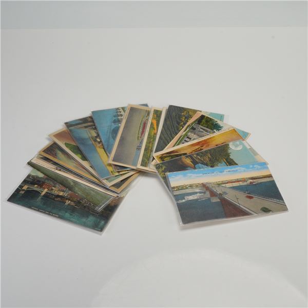 18pc Travel Scenic Collectible Postcards