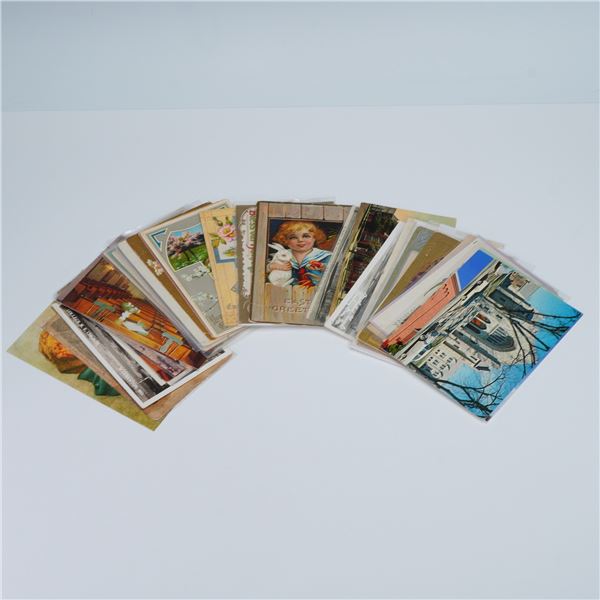 37pc  Assorted United States Postcards