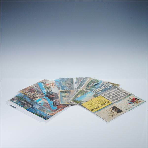 40pc Postcard Set US Landmarks Florida Hawaii Los Angeles