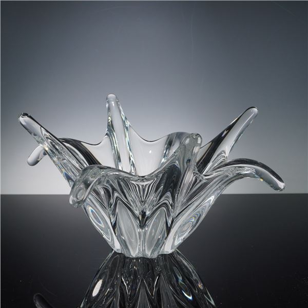 Baccarat Octopus Crystal Bowl
