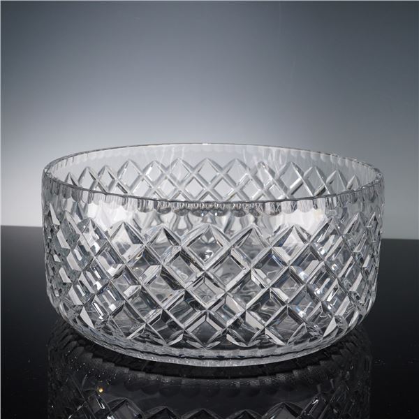 Ceska Crystal Centerpiece Bowl, Canterbury