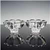 Image 1 : 2pc Mikasa Crystal Bowls, Zinnia