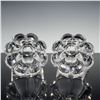 Image 3 : 2pc Mikasa Crystal Bowls, Zinnia