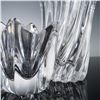 Image 5 : 2pc Cofrac France & Orrefors Crystal Vases