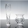 Image 2 : 2pc Waterford & Lenox Crystal Vases