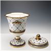 Image 4 : Italian Porcelain Cobalt and Gilt Lidded Urn