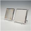 Image 2 : 2pc Ercuis Square Mini Silver Plated Trays