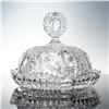 Image 1 : Hofbauer Covered Crystal Cheese Dish, The Byrdes