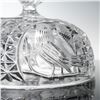 Image 5 : Hofbauer Covered Crystal Cheese Dish, The Byrdes