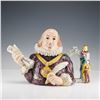 Image 1 : Fitz and Floyd Ceramic Teapot, William Shakespeare