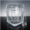 Image 1 : Grainware Regal Acrylic Ice Bucket with Swivel Lid and Tongs