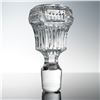 Image 5 : Cut Crystal Thumbprint and Panel Decanter with Stopper