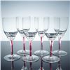Image 1 : 6pc American Cut Cordial Glasses, AMC2