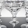 Image 2 : 6pc Clear Cut Crystal Cocktail Coupes