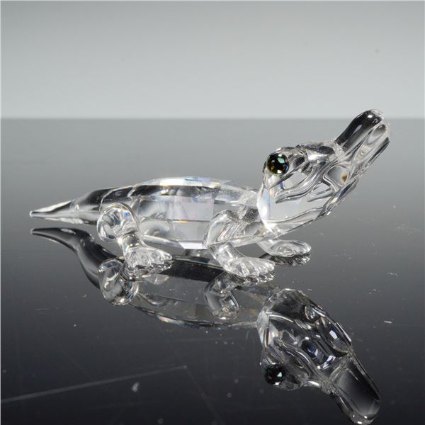 Swarovski Crystal Figurine, Alligator