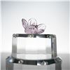 Image 3 : 2pc Simon Designs, Decorative Glass Birthday Cake and Stiletto Figures