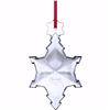 Image 1 : Baccarat Crystal Clear 2017 Annual Christmas Tree Ornament, Sealed Box